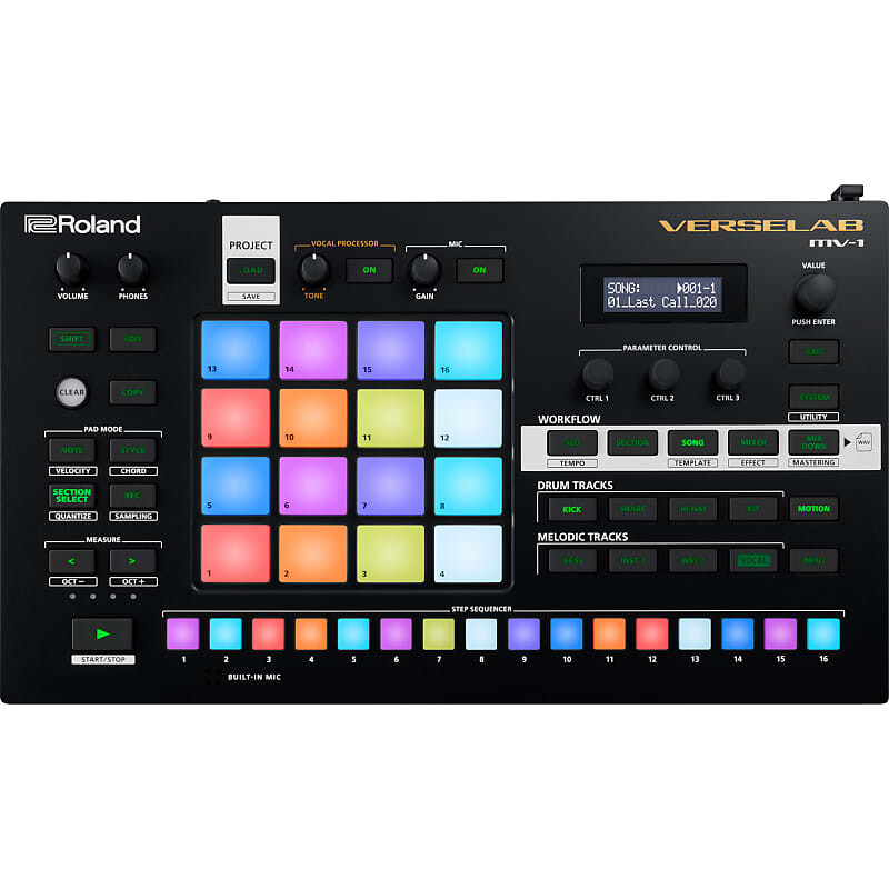

Студия Roland MV-1 Verselab All in One Song Production