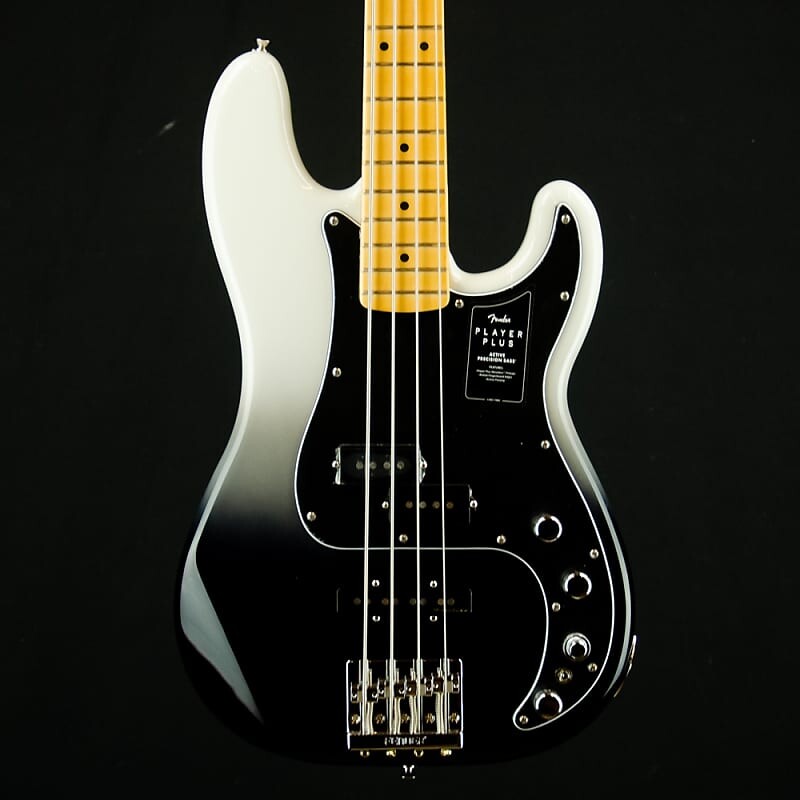 

Fender Player Plus Precision Bass, кленовый гриф, серебристо-дымчатый, чехол для переноски 0147362336