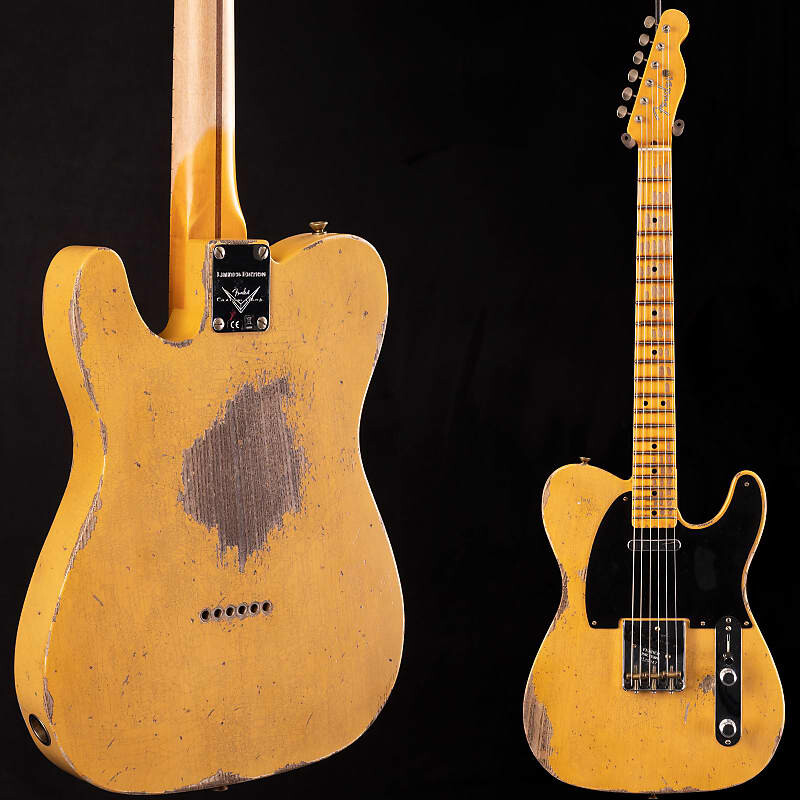

Fender Custom Shop LTD 1951 Nocaster Heavy Relic Aged Nocaster Blonde 947