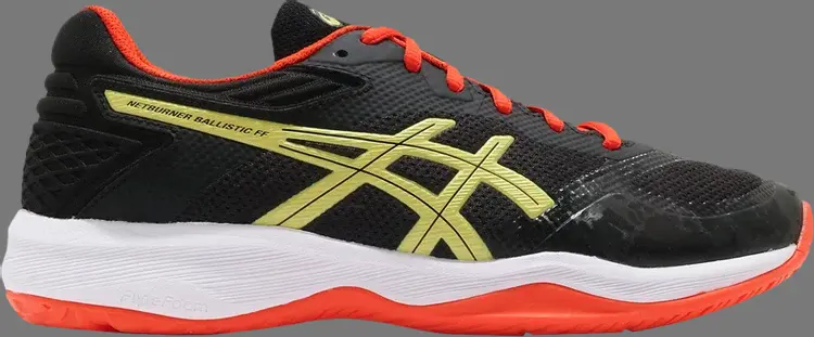 

Кроссовки gel netburner ballistic ff 'black sour yuzu' Asics, черный