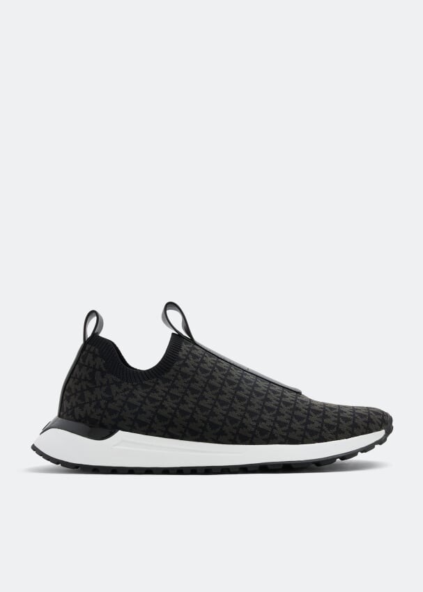 

Кроссовки MICHAEL KORS Miles slip-on sneakers, черный