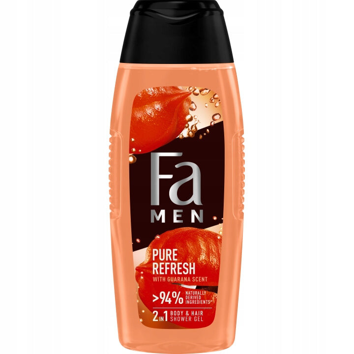 

Fa Гель для душа Men Pure Refresh 2in1 Shower Gel для мужчин 400мл