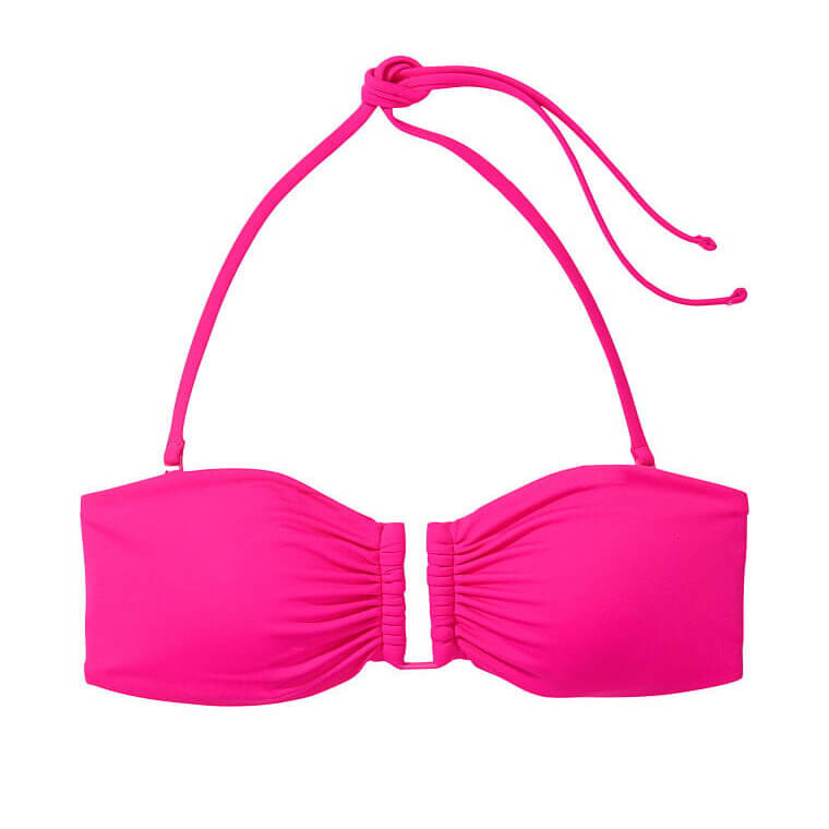 

Верх бикини-бандо Victoria's Secret Mix-and-Match, розовый