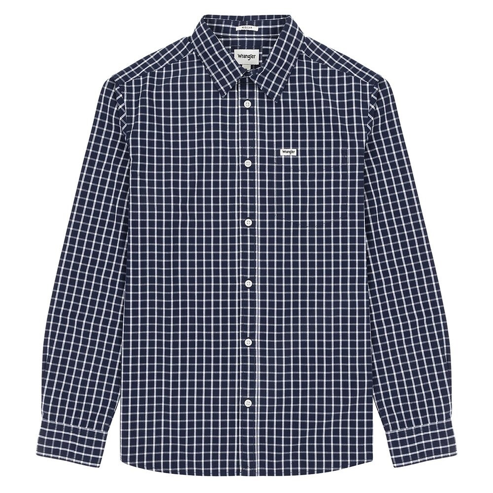 

Рубашка Wrangler 1 Pocket Regular Fit, синий