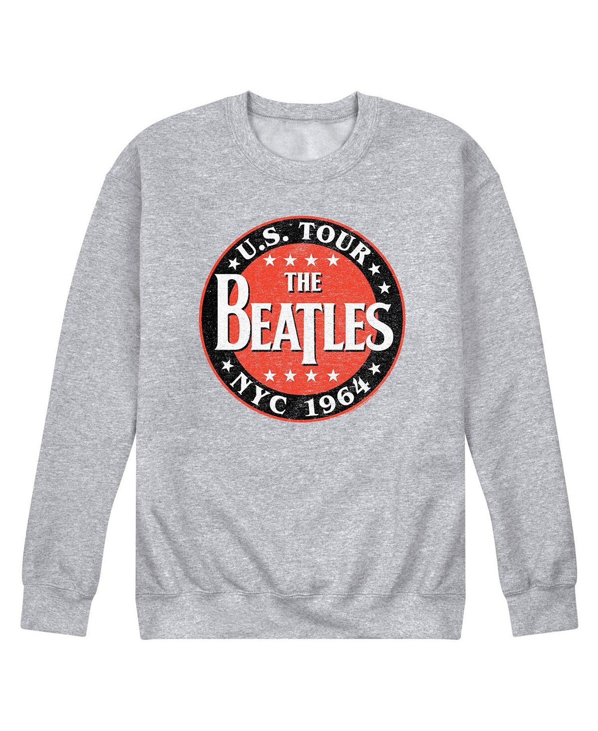 

Мужская флисовая толстовка the beatles us tour AIRWAVES, серый