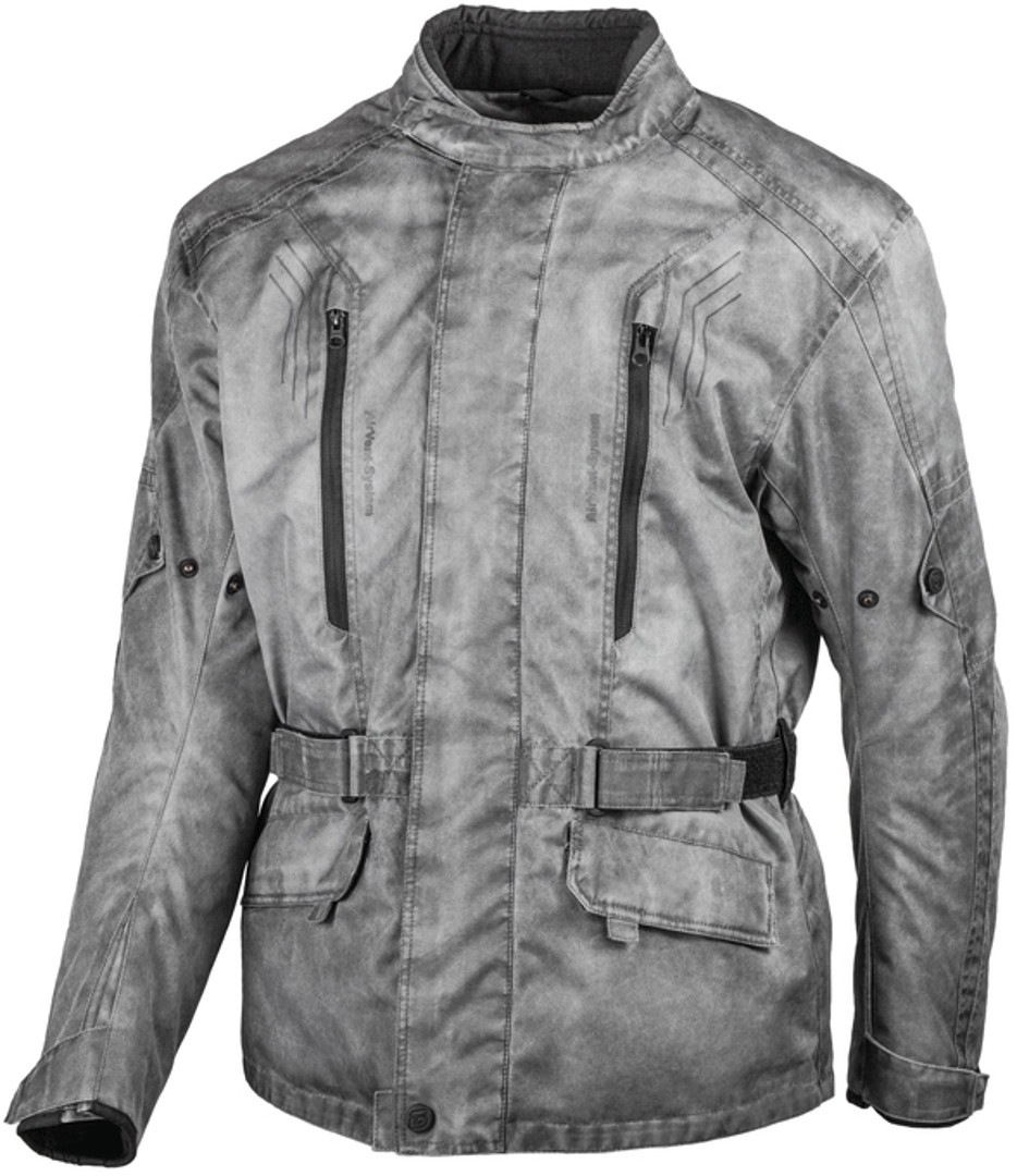 Куртка текстильная GMS Dayton мотоциклетная, серый/антрацитовый
