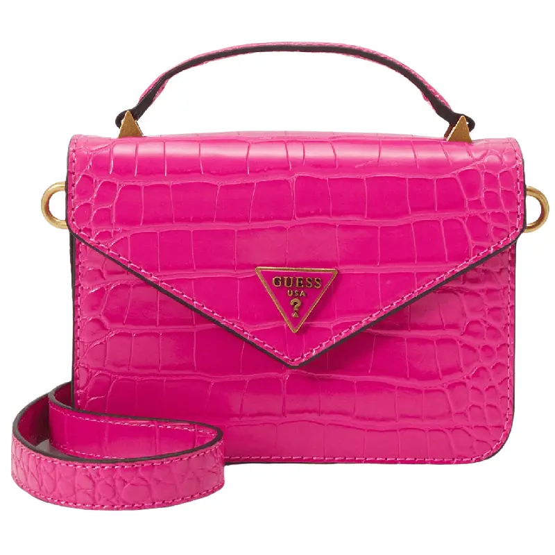 

Сумка кросс-боди Guess Retour Handle Flap, фуксия