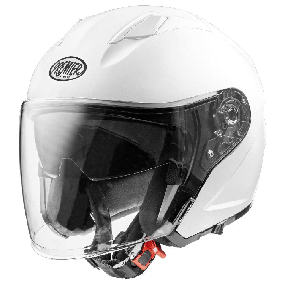 Открытый шлем Premier Helmets Dokker U8, белый