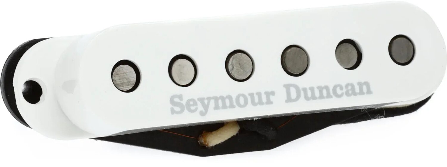 

Звукосниматель Seymour Duncan SSL-1 Vintage Staggered Pole Strat Single Coil - белый