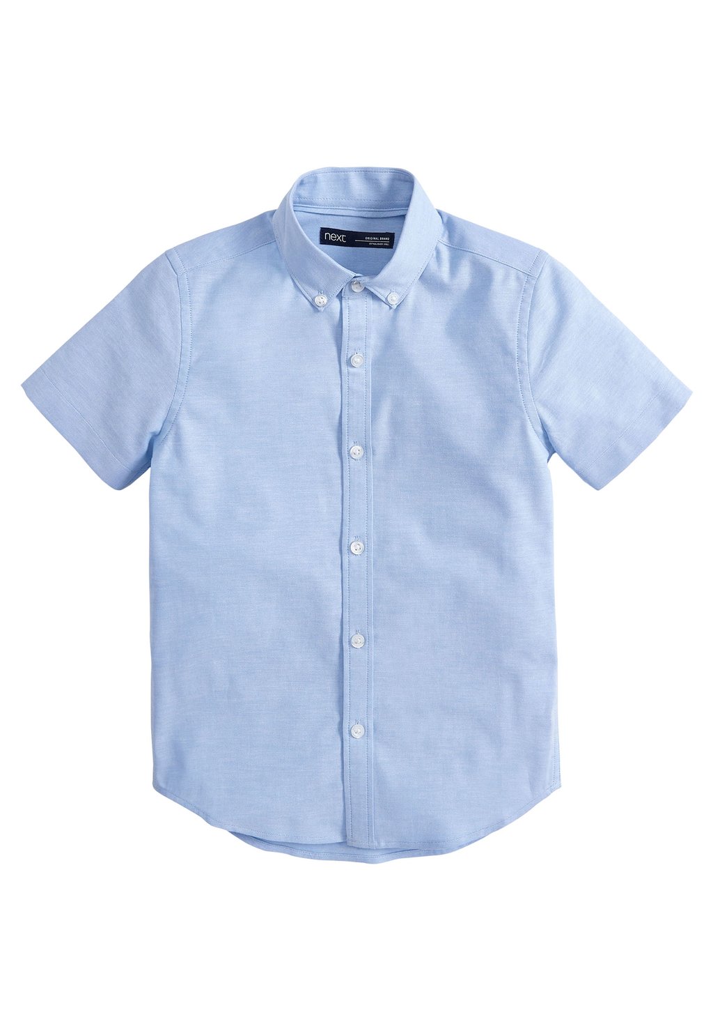 Рубашка WITHOUT STAG SHORT SLEEVE OXFORD Next, цвет blue цена и фото