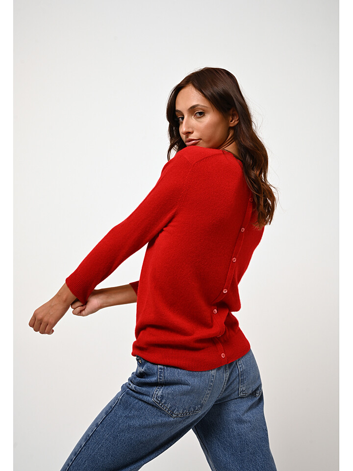 

Свитер AUTHENTIC CASHMERE Kaschmir Estaris, красный