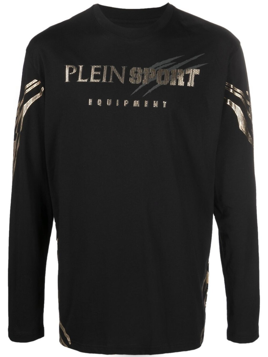 

Plein Sport футболка с длинными рукавами и логотипом, черный