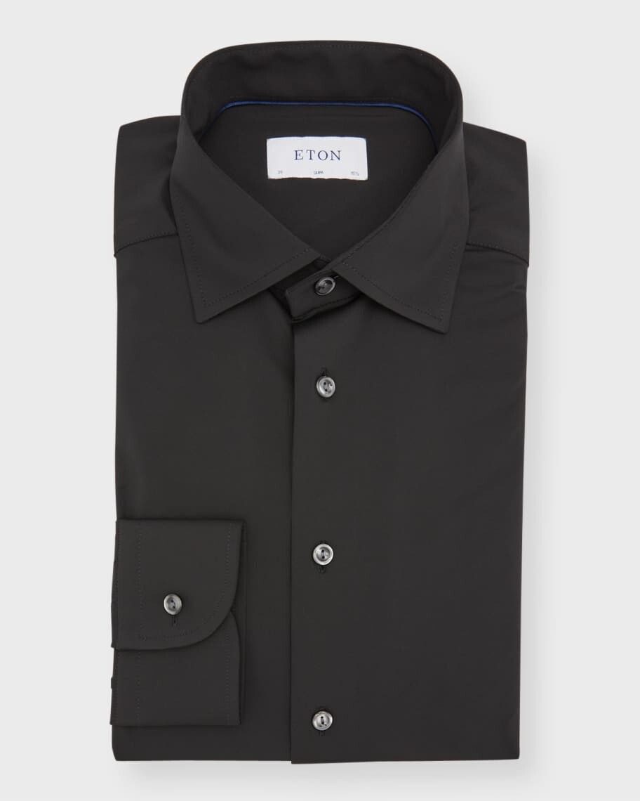 

Мужская классическая рубашка Slim Fit 4-Way Stretch Eton