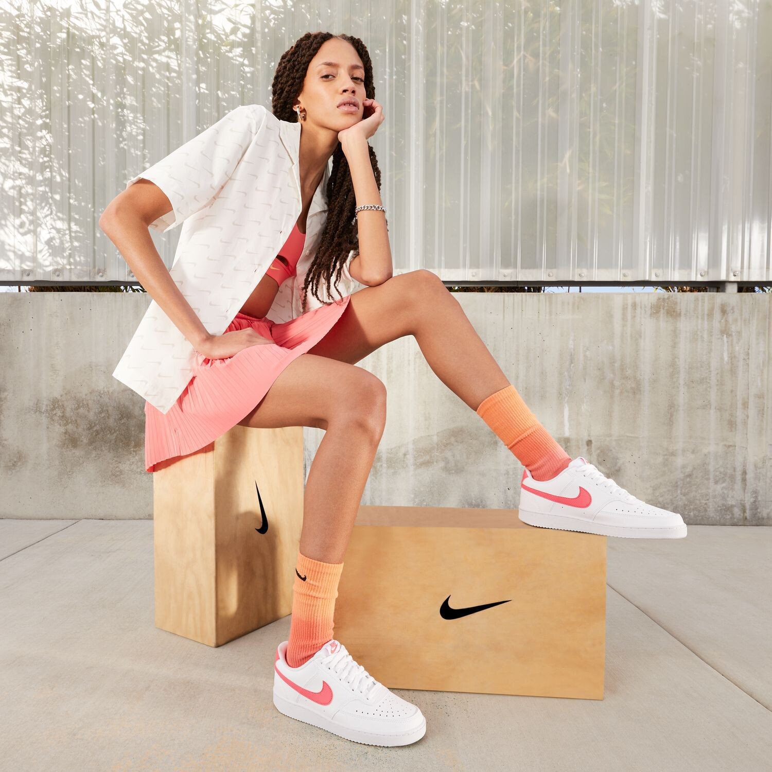

Женские баскетбольные кроссовки Nike Court Vision Low Nike