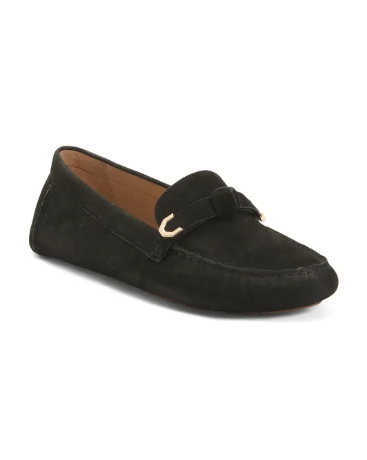 

Кожаные балетки Evelyn с бантом Cole Haan, черный