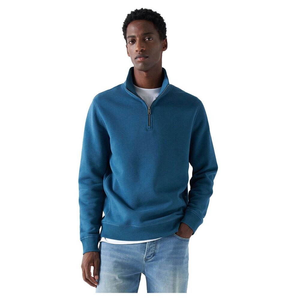 

Свитер Salsa Jeans 21006827 Half Zip, синий
