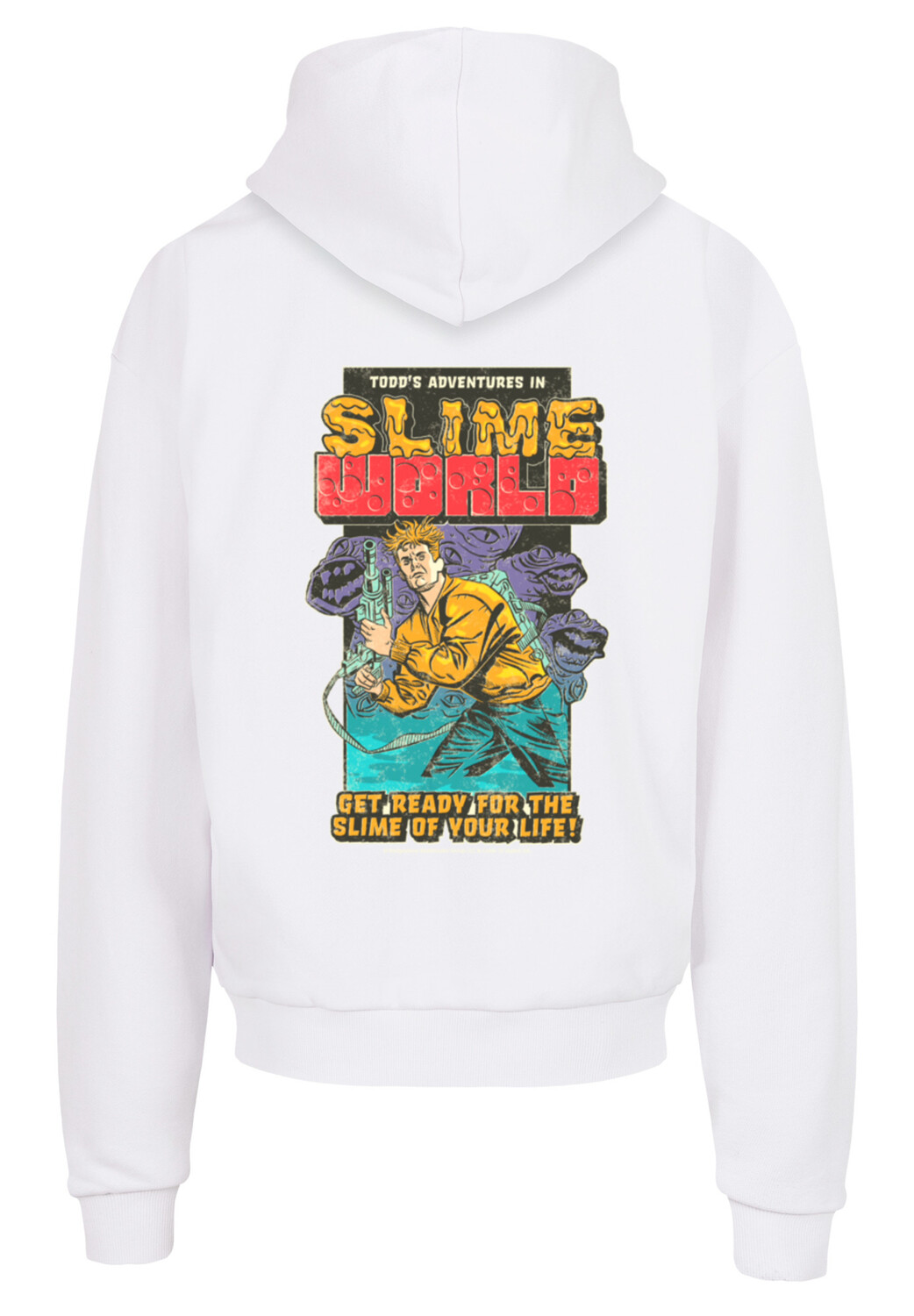 

Пуловер F4NT4STIC Ultra Heavy Hoodie Todd's Adventures, белый