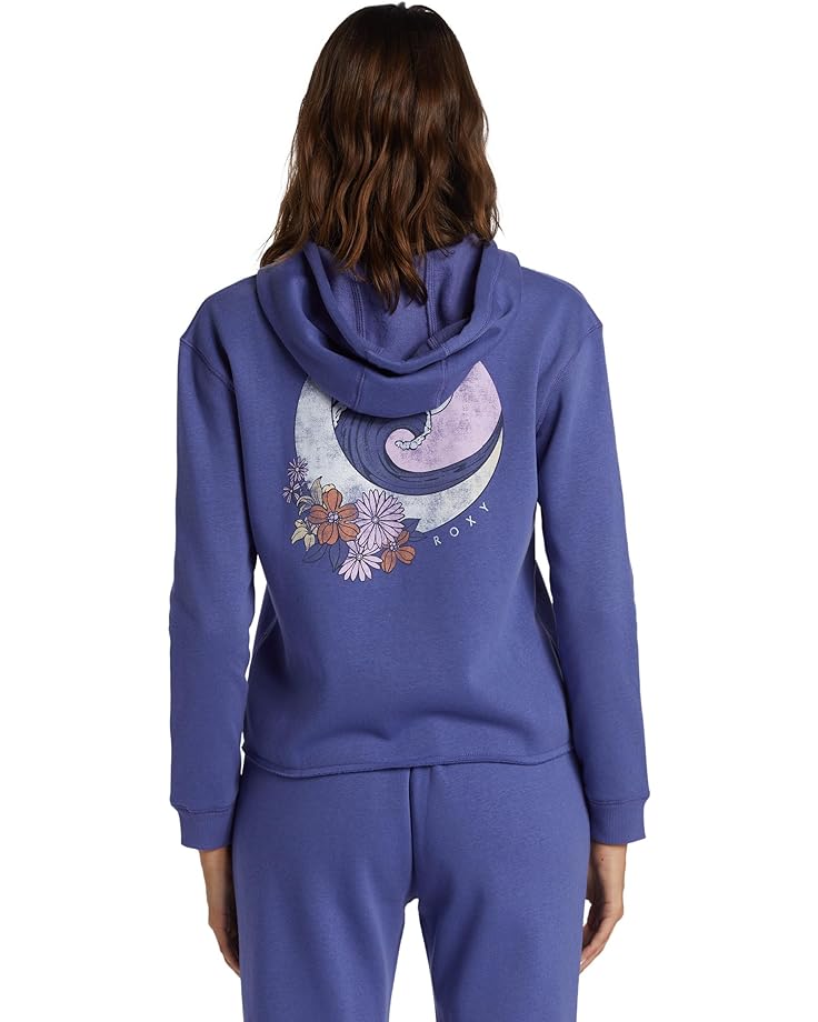 

Худи Roxy Moonrise Go Off Zip-Up Hoodie, цвет Marlin