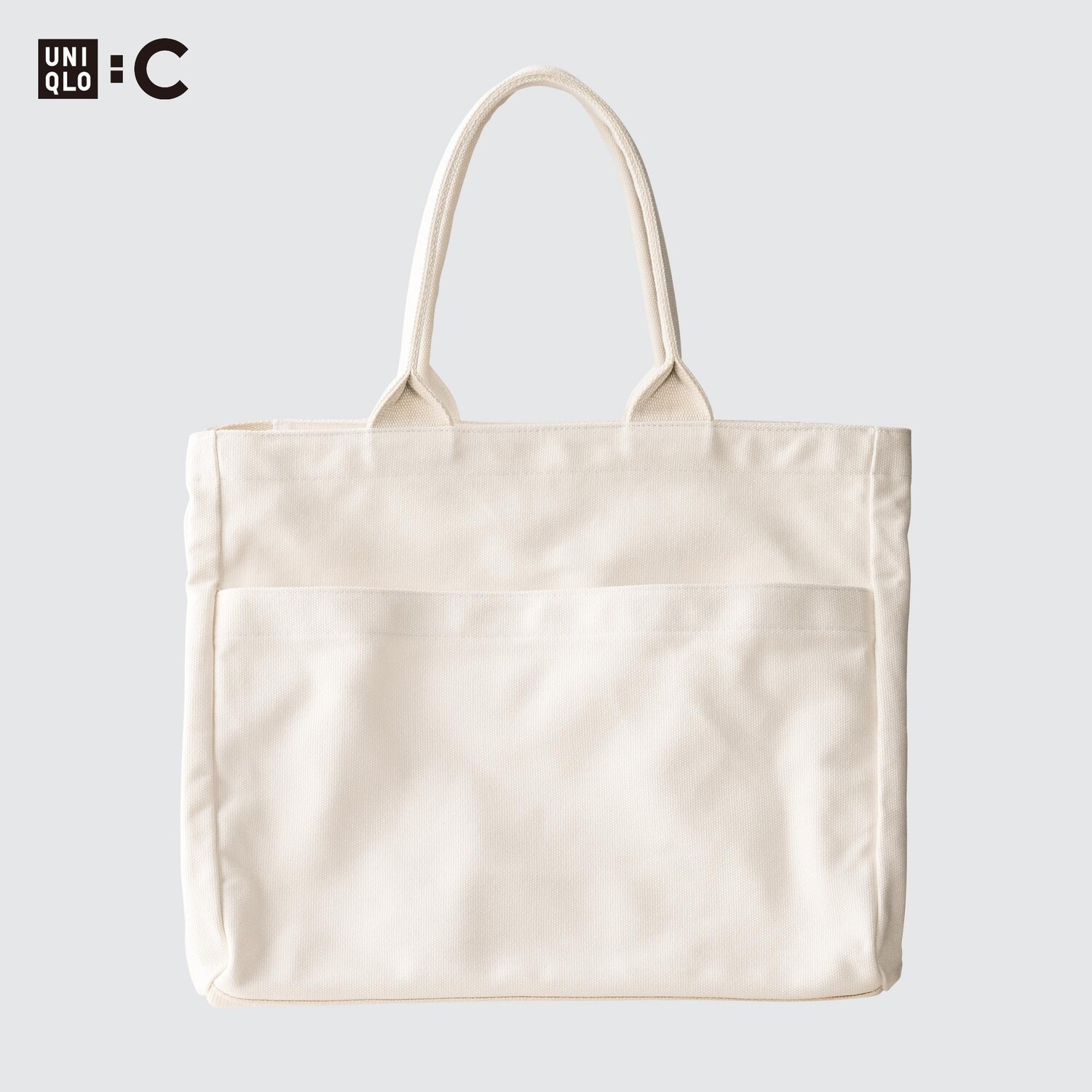 

Сумка Uniqlo из хлопка, бежевый