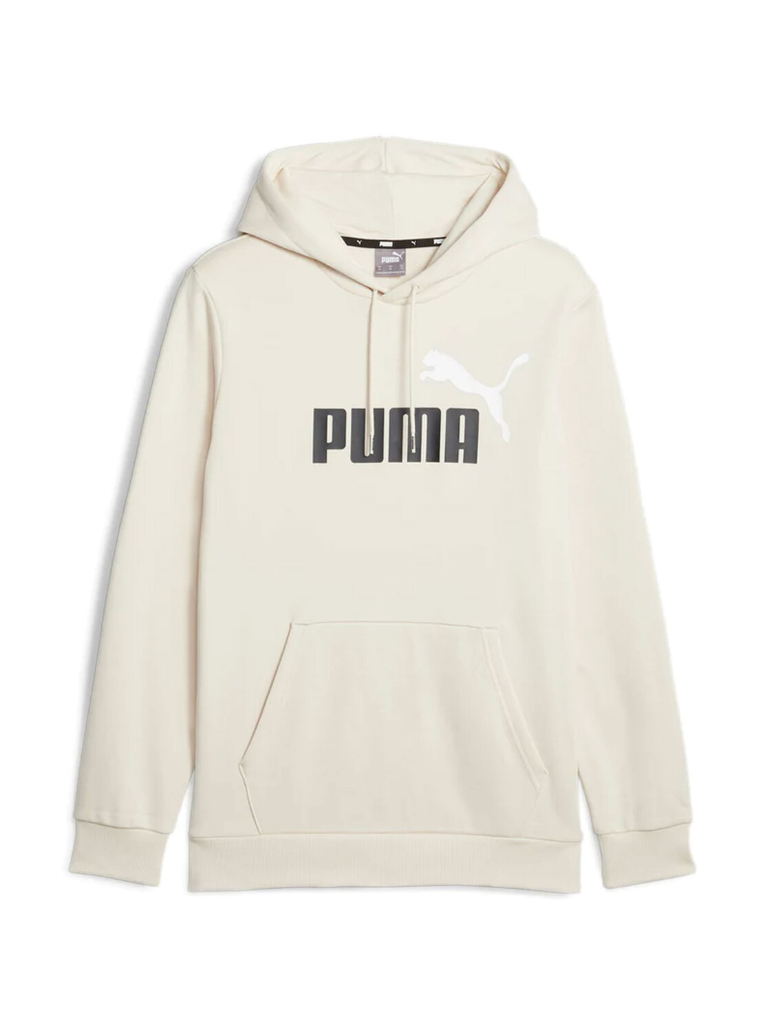 

Толстовка с большим логотипом Puma Essentials+, бежевый