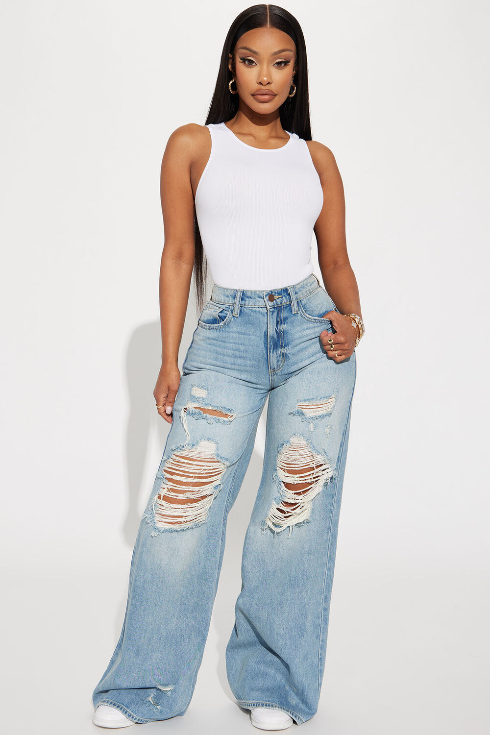 

Джинсы Fashion Nova SPP12062, синий