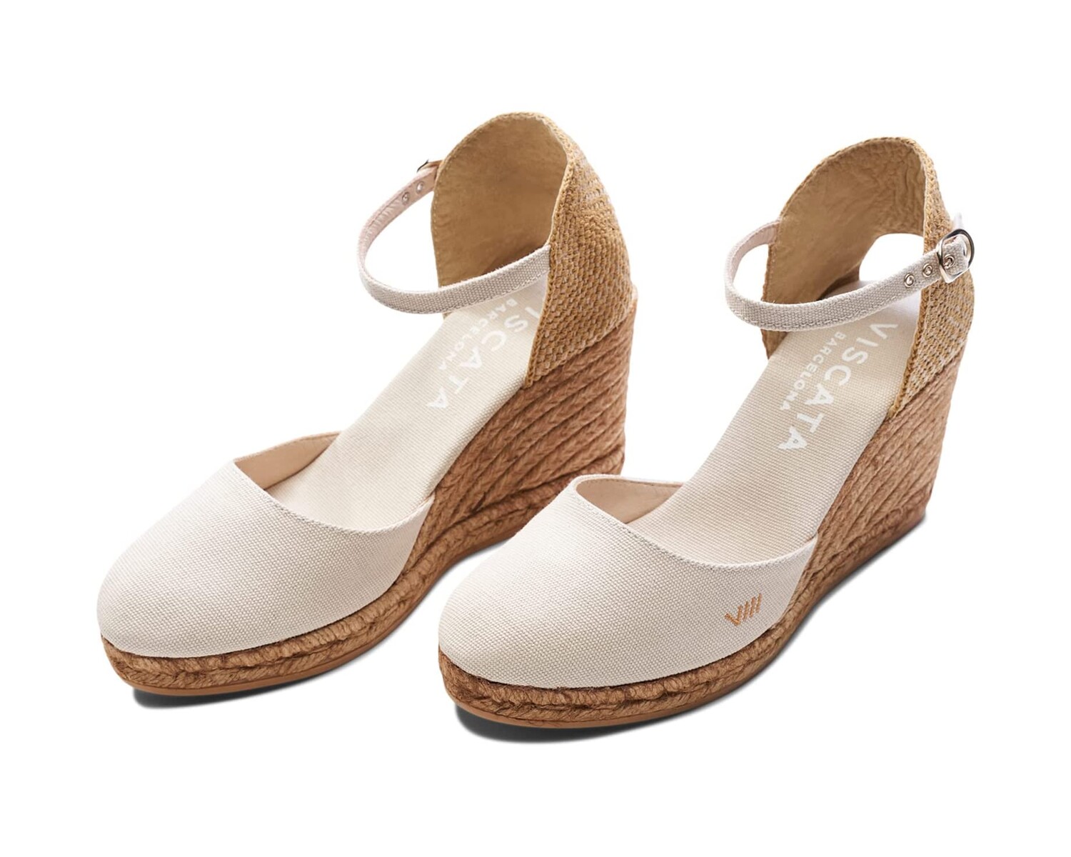 

Туфли на каблуках Satuna Wedges VISCATA, бежевый холст