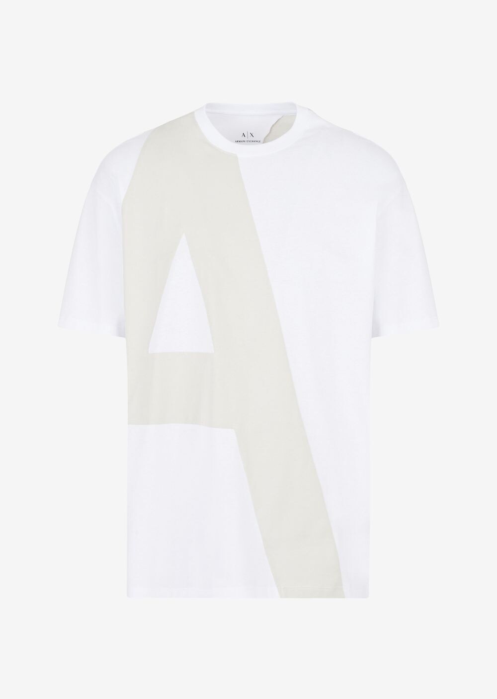 

Футболка стандартного кроя Armani Exchange, белый