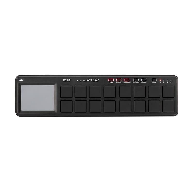

USB-контроллер Korg nanoPAD2 Slim-Line (черный) Korg nanoPAD2 Slim-Line USB Controller (Black)