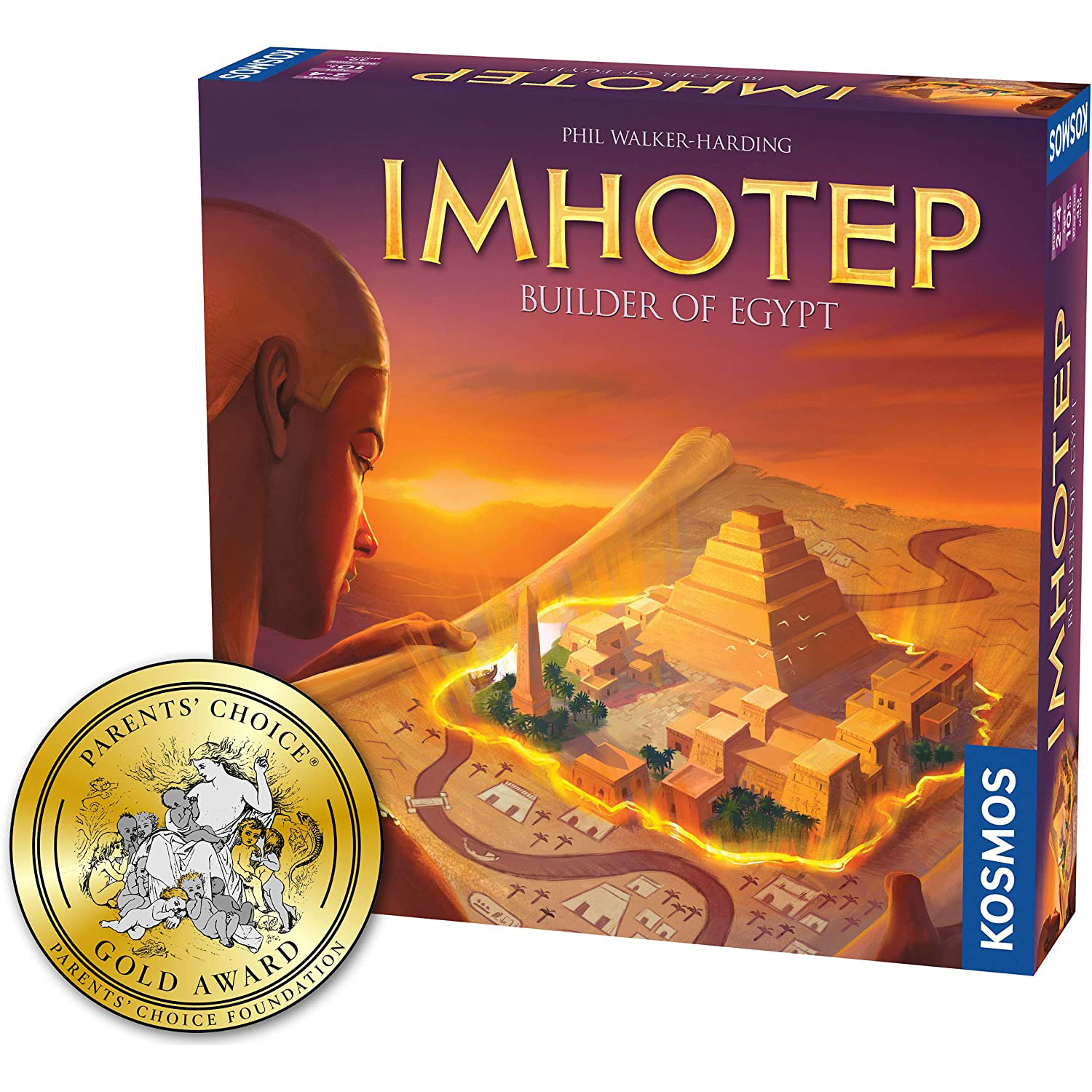 Настольная игра Thames & Kosmos Imhotep: Builder Of Egypt – купить по  выгодным ценам с доставкой из-за рубежа через сервис «CDEK.Shopping»