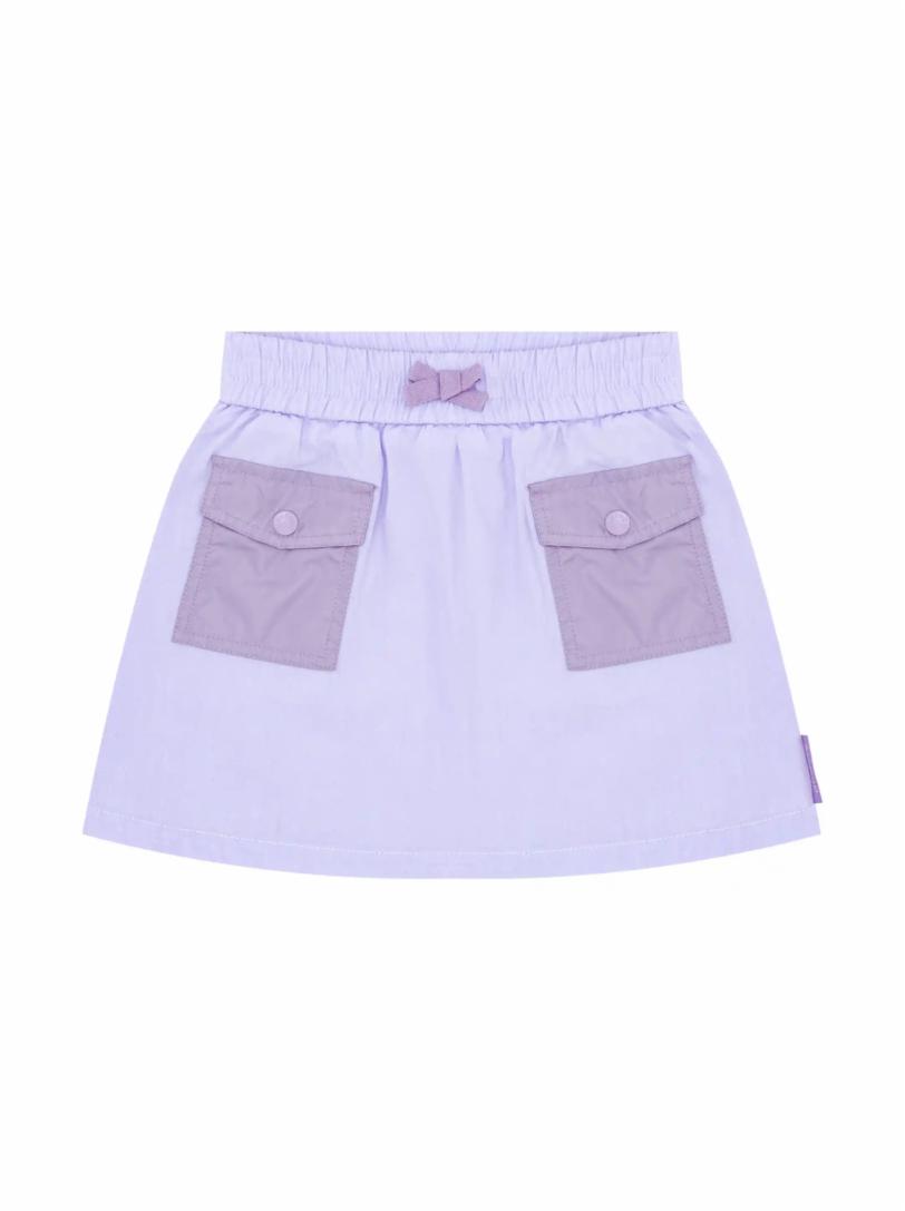 Хлопковая юбка с логотипом Moncler юбка amisu на кнопках спереди 40 размер