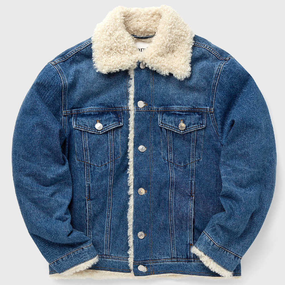 

Куртка Ami Trucker Lined, синий/белый