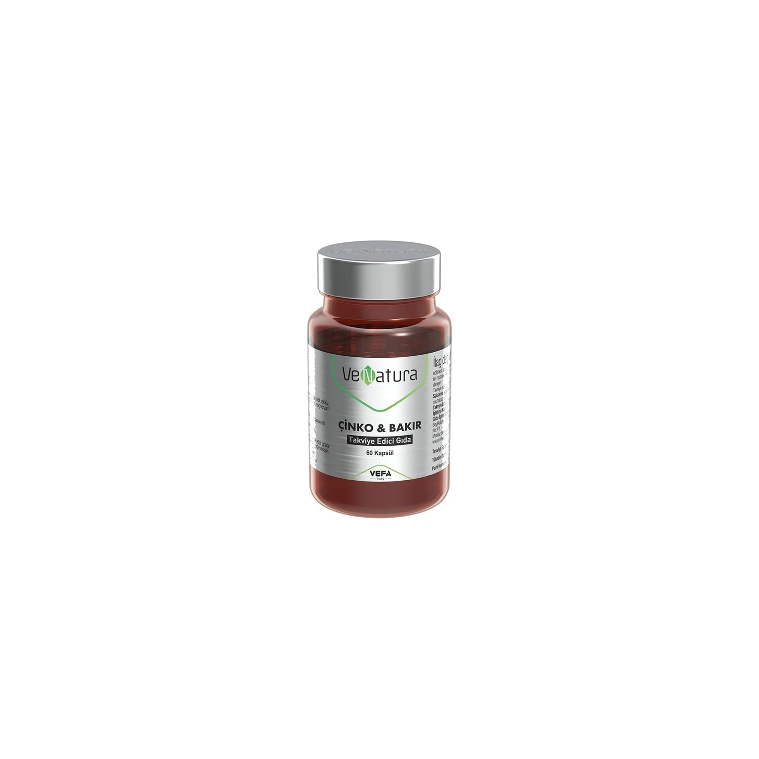 Цинк Venatura, 60 капсул pro food аминокислота 5htp 60 капсул