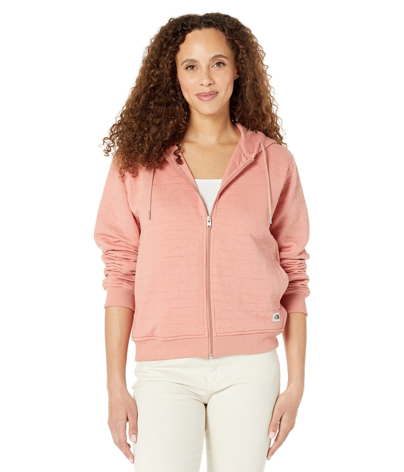 

Худи The North Face, Longs Peak Quilted Full Zip Hoodie, Оранжевый