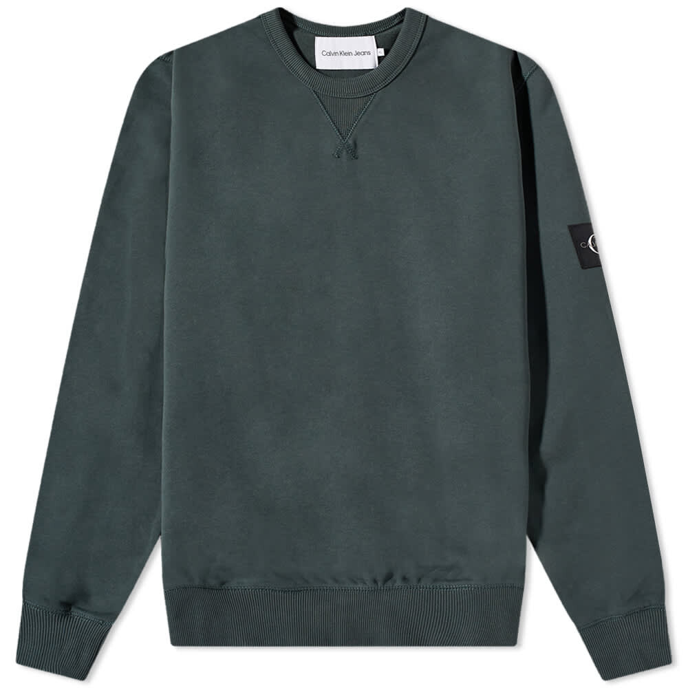 

Джемпер Calvin Klein Monogram Sleeve Badge Crew Sweat