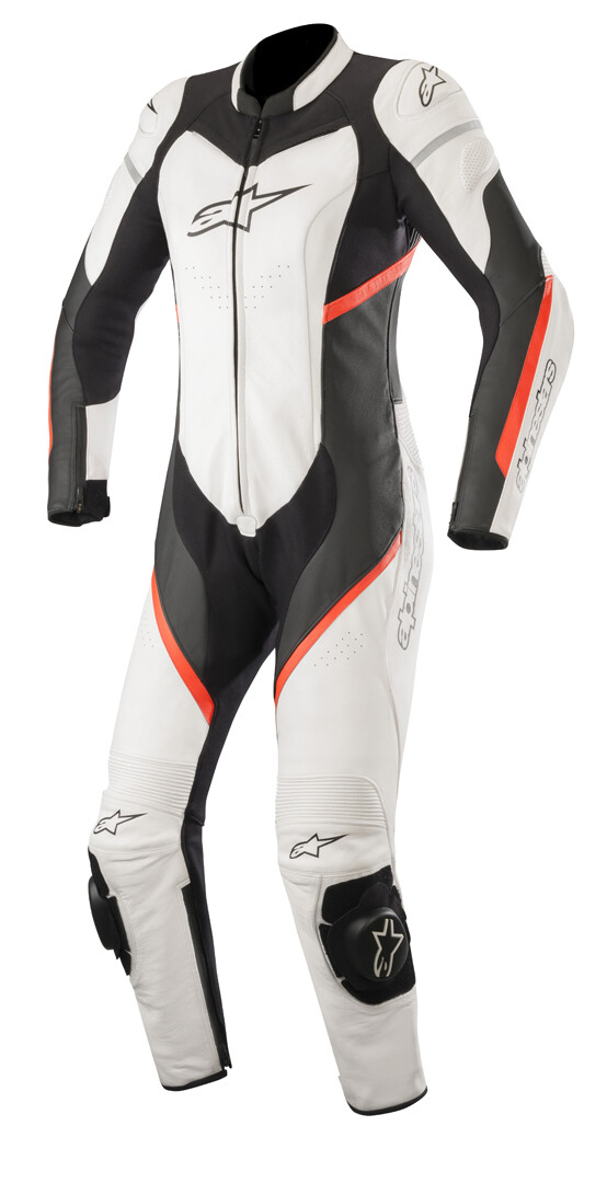 

Alpinestars Stella Kira Одна часть женщин мотоцикла кожаном костюме, белый/черный