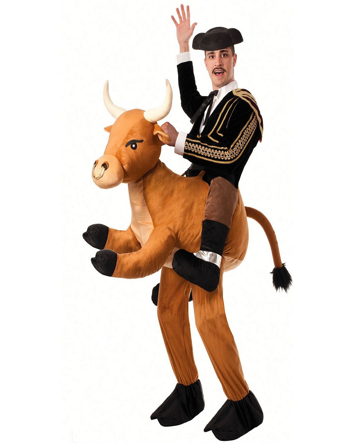 

Костюм seasons men's ride a bull с брюками без застежек BuySeasons, коричневый