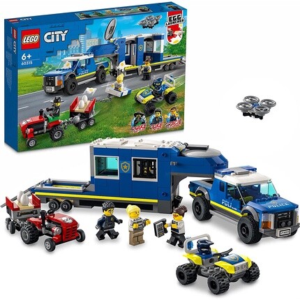 

Конструктор Lego 60315 City мобильный оперативный центр полиции