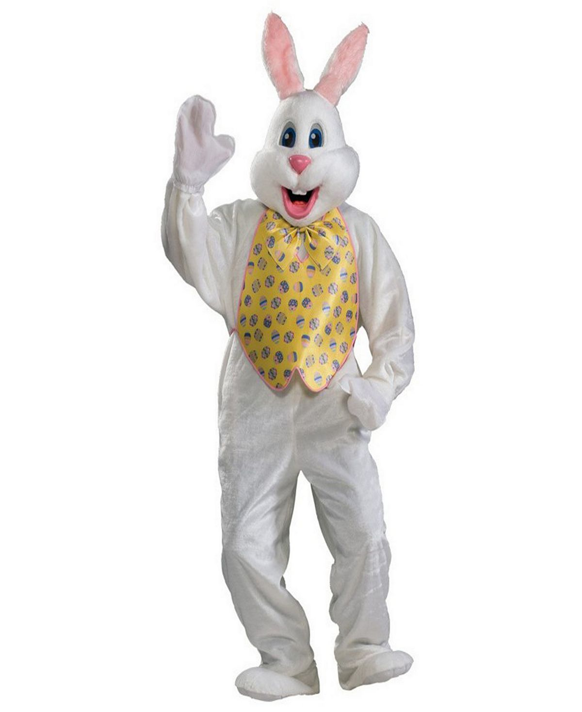 Мужской костюм пасхального кролика seasons BuySeasons, белый 1 набор костюмов для мыши мышь уши повязка на голову детская мышь нос хвост галстук бабочка