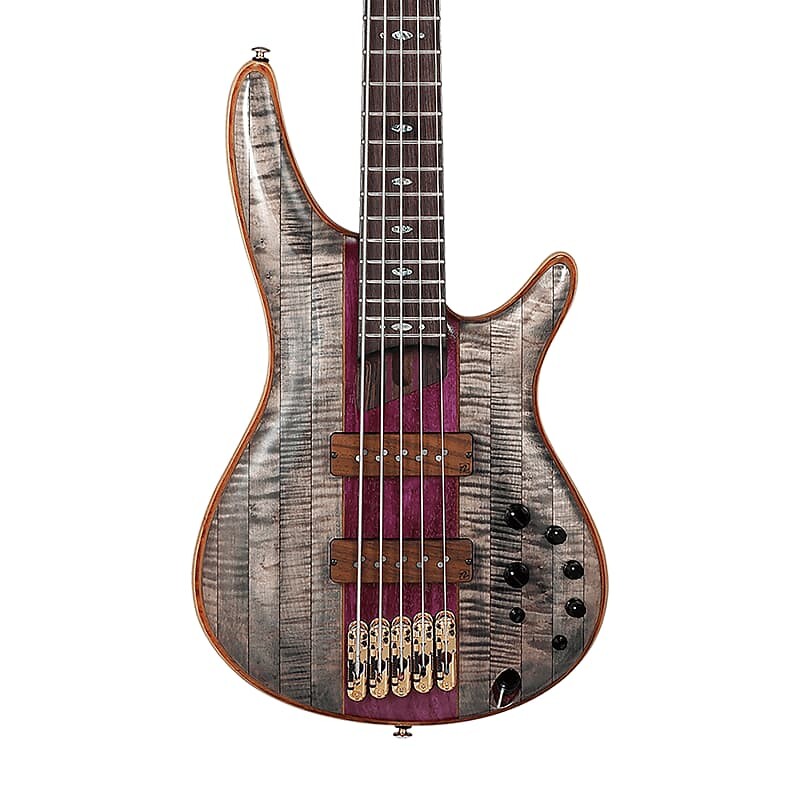 

Ibanez Premium SR5CMDX 5-струнная бас-гитара - Black Ice Low Gloss Premium SR5CMDX 5-string Bass Guitar -