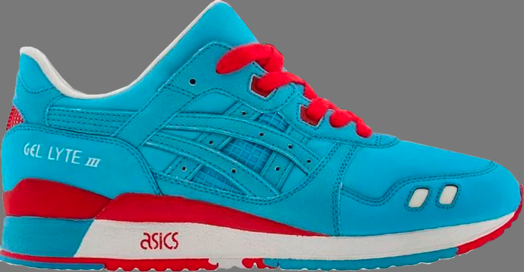 Кроссовки gel lyte 3 Asics, синий - фото