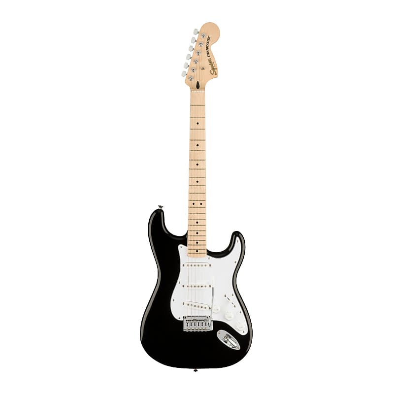 Электрогитара Fender Affinity Series Stratocaster кленовый гриф, черный библиотека начинающего гитариста хрестоматия гитариста изд во катанский