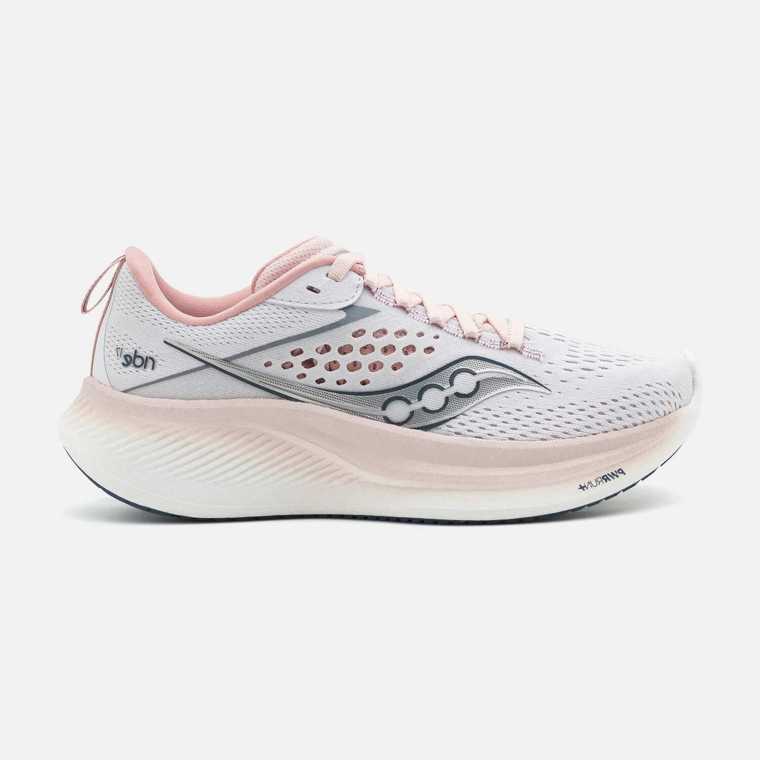 

Кроссовки Saucony Ride 17, белый/розовый