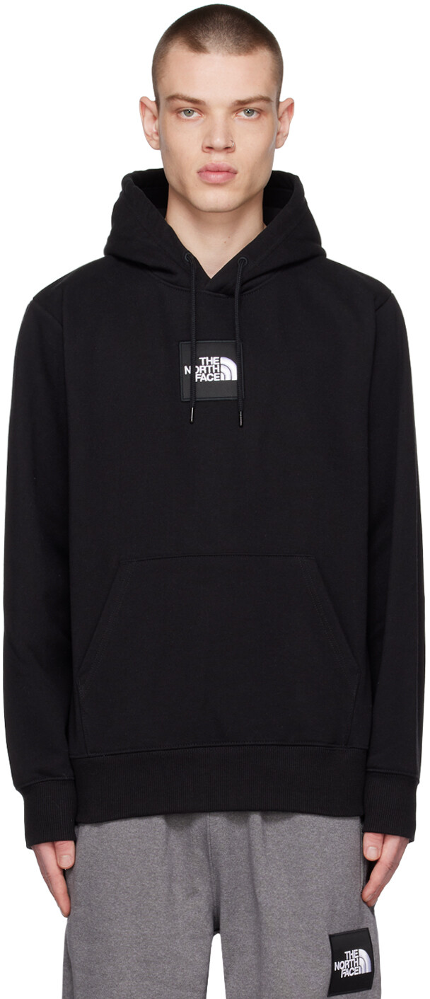 

Черная толстовка с капюшоном The North Face