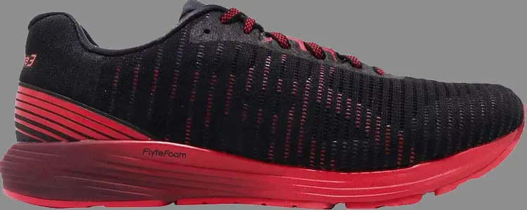 

Кроссовки dynaflyte 3 'red alert' Asics, черный