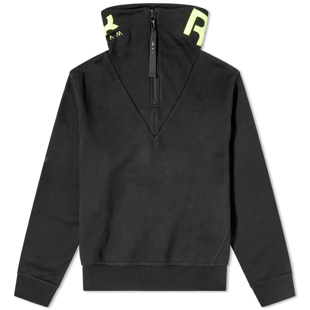 

Джемпер Reebok x Victoria Beckham Cowl Neck, черно-зеленый, Черный