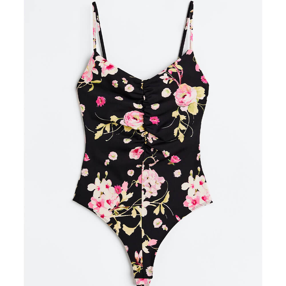 

Боди H&M Gathered Thong, мультиколор