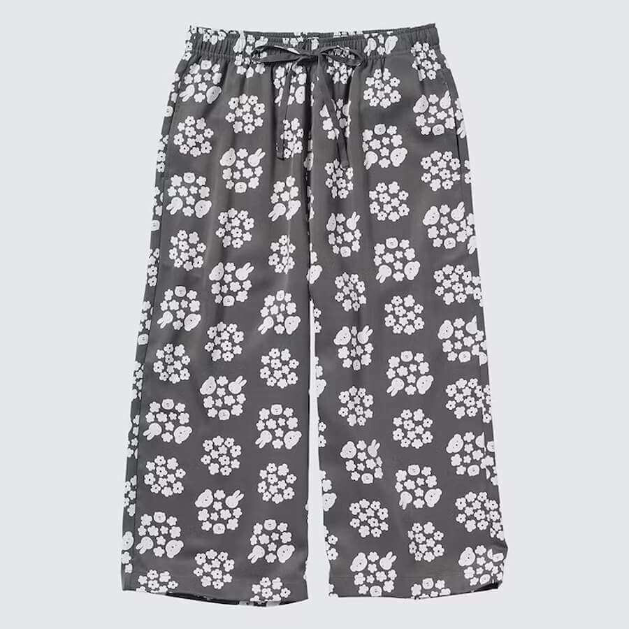 

Брюки Uniqlo UT Miffy Airism Rilaco, серый