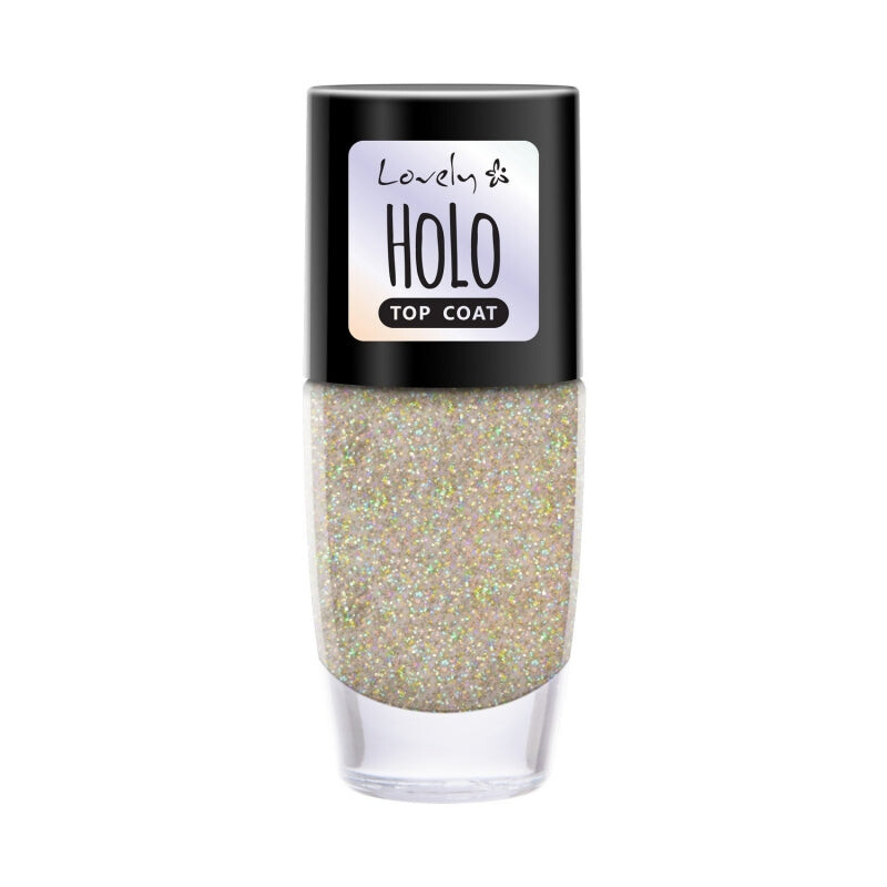 

Lovely Holo Top Coat голографический топ для ногтей 8мл