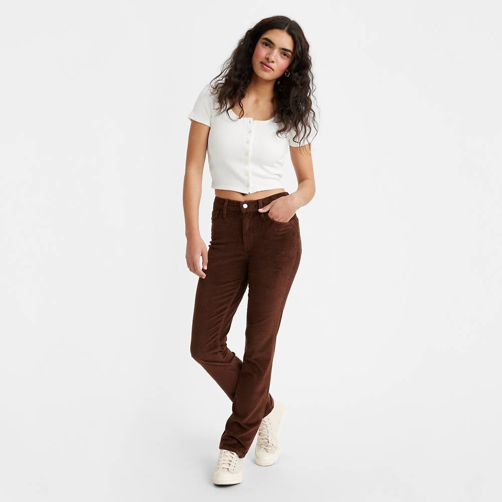 

Брюки женские Levi's, коричневый