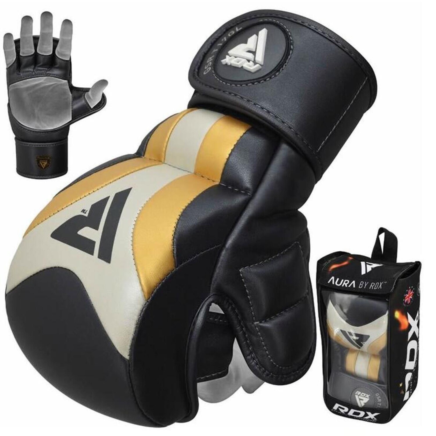 

Спарринговые перчатки SHOOTER AURA T-17 Gold RDX SPORTS